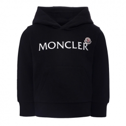 ◆키즈◆25FW 키즈 FELPA 로고 패치 후드티 블랙 8G000 17 899PS 999