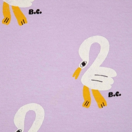 ◆키즈◆23SS 키즈 펠리컨 패턴 나시 원피스 퍼플 123AC123 530