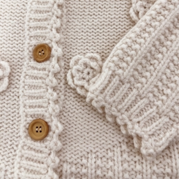 ◆키즈◆25FW 키즈 샌디 가디건 크림 25F_C0152 CREAM