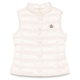 ◆키즈◆25SS 키즈 LIANE 로고 패치 패딩조끼 라이트핑크 1A000 26 597YF 51N