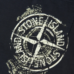 ◆키즈◆키즈 빈티지 프린팅 포켓 티셔츠 네이비 K1S16 2100012 S0129 V0020