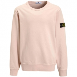 ◆키즈◆25SS 키즈 와펜 크루넥 맨투맨 핑크베이지 K1S16 6100011 S0040 V0082