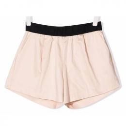◆키즈◆22SS 키즈 로고 밴딩 숏 팬츠 라이트핑크 2B000 02 5963A 220