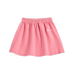 ◆키즈◆키즈 엠보 로고 플리스 스커트 핑크 B126AC076 661