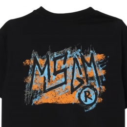 ◆키즈◆25SS 키즈 백로고 프린트 크루넥 티셔츠 블랙 S5MSJBTH308 110