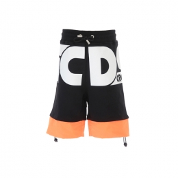 ◆키즈◆여성 로고 빅 프린팅 하프 팬츠 블랙 027615 110-51