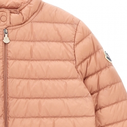 ◆키즈◆25SS 여성 LANS 로고 패치 패딩자켓 피치핑크 1A000 66 597YF 51V