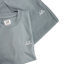 ◆키즈◆키즈 로고 프린트 하프 저지 셋업 실버블루 20CKTA009B 00LAA17 809