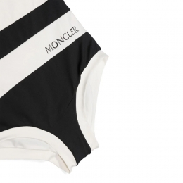 ◆키즈◆24SS 키즈 로고 스트라이프 스윔슈트 블랙 2C000 15 89A04 P90