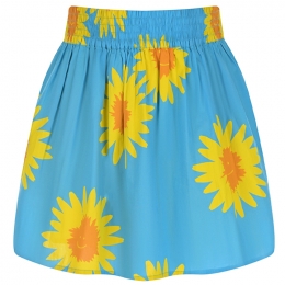 ◆키즈◆22SS 키즈 데이지 프린팅 코튼 스커트 라이트블루 8Q7AG0 Z0142 613GL