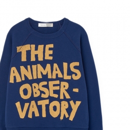 키즈 샤크 레터링 맨투맨 딥블루 S26197 234BL