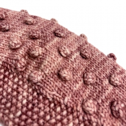 ◆키즈◆키즈 팝콘 헤드워머 밴드 로즈 K1109F25 592