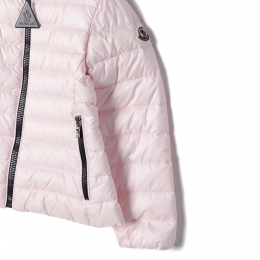 ◆키즈◆24SS 키즈 카우쿠라 KAUKURA 로고 패치 패딩 핑크 1A000 86 595FE 50B