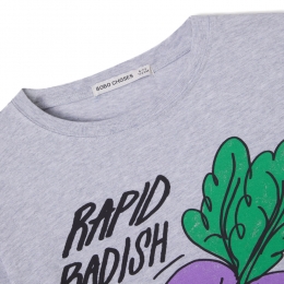 ◆키즈◆키즈 라피드 래디쉬 프린팅 긴팔 티셔츠 그레이 B126AC001 041