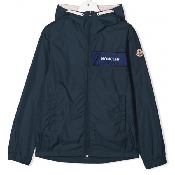 ◆키즈◆22SS 여성 로고 패치 후드 자켓 네이비 1A000 88 68352 76C