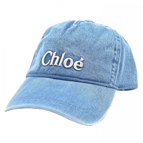 ◆키즈◆24SS 키즈 로고 자수 데님 캡모자 블루 C20183 Z10