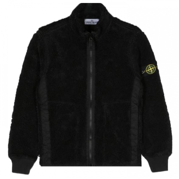 ◆키즈◆23FW 키즈 와펜 패치 집업 플리스 자켓 블랙 791661745 V0029