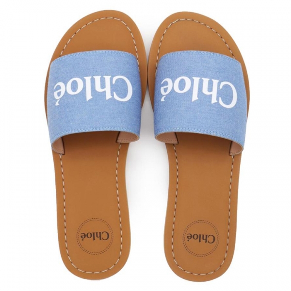 ◆키즈◆24SS 여성 로고 데님 샌들 블루 C20185 Z10