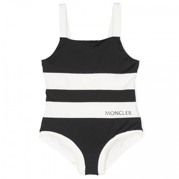 ◆키즈◆24SS 여성 로고 스트라이프 스윔슈트 블랙 2C000 15 89A04 P90