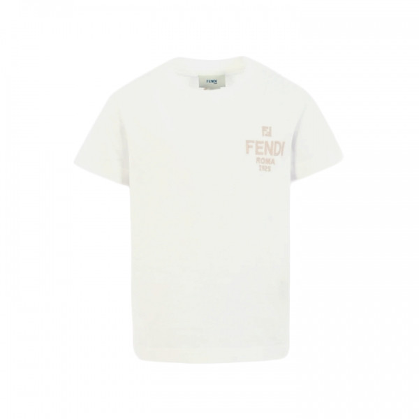 ◆키즈◆키즈 엠보 스몰 로고 반팔 티셔츠 화이트 JUI190 7AJ F0TU9