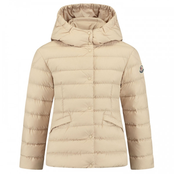 ◆키즈◆24FW 여성 EGISTO 로고 패치 패딩자켓 베이지 1A000 05 54A81 20I