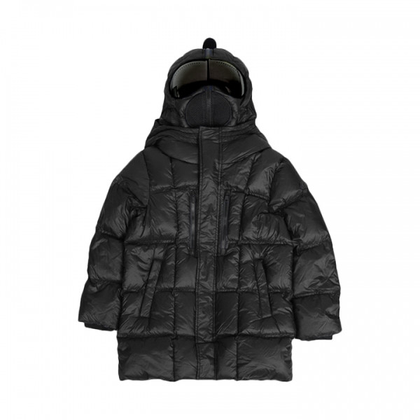 ◆키즈◆24FW 키즈 블랙고글 후드 패딩자켓 블랙 CK 720R T KJ4 90BK