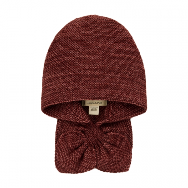 ◆키즈◆키즈 타이드 슬레딩 후드 머플러 브릭 K1183W25 606