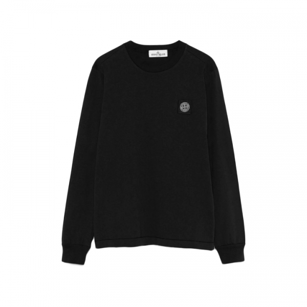 ◆키즈◆키즈 로고 패치 롱슬리브 티셔츠 블랙 K2S16 2100003 S0047 V0029