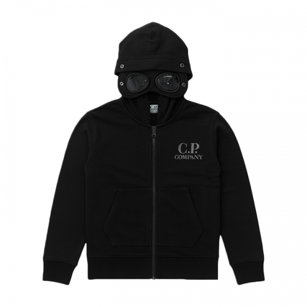 25FW 키즈 스몰로고 프린트 후드집업 블랙 19CKSS035B 00LCA76 999