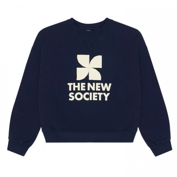 ◆키즈◆24FW 키즈 로고 맨투맨 미드나잇네이비 SPACE SWEATER MIDNIGHT NAVY