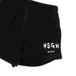 ◆키즈◆25SS 여성 로고 밴딩 프린트 버뮤다 숏팬츠 블랙 S5MSJGSH092 110