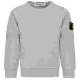 ◆키즈◆25SS 키즈 와펜 크루넥 맨투맨 그레이 K1S16 6100011 S0040 V0M64