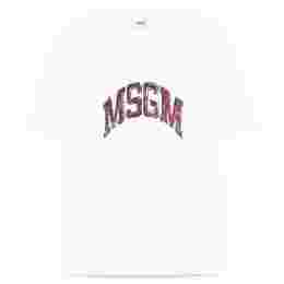 ◆키즈◆25SS 여성 로고 프린트 티셔츠 화이트 S5MSJGTH255 001