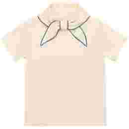 ◆키즈◆25SS 키즈 스카우트 반팔 티셔츠 아이보리 K3002S25 298