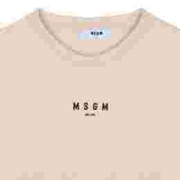 ◆키즈◆키즈 로고 프린트 롱슬리브 베이지 F4MSJUTH175 260
