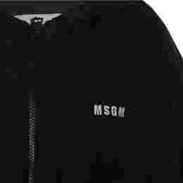 ◆키즈◆24SS 여성 로고 자수 크롭 자켓 블랙 S4MSJGJK169 110