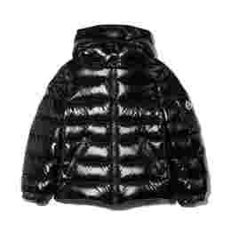 ◆키즈◆25FW 여성 BADY 로고 패치 패딩 자켓 블랙 1A527 10 68950 999