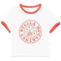 ◆키즈◆25SS 여성 롤러스케이트 로고 티셔츠 화이트 TW8C71 Z0434 100