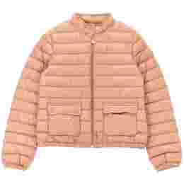◆키즈◆25SS 키즈 LANS 로고 패치 패딩자켓 피치핑크 1A000 66 597YF 51V