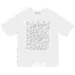 ◆키즈◆25SS 여성 그래픽 프린트 티셔츠 화이트 M01414 M00SG 0M100