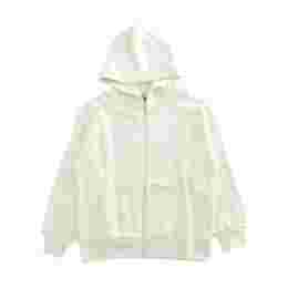 ◆키즈◆25FW 여성 화이트 로고 프린트 후드집업 아이보리 F5MSJUZH002 013