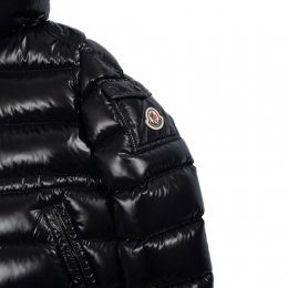 ◆키즈◆25FW 키즈 마레 MAIRE 로고 패치 후드 패딩자켓 블랙 1A000 43 597Z8 999