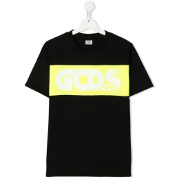 ◆키즈◆21SS 여성 스퀘어 로고 프린트 티셔츠 블랙 027607 110