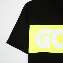 ◆키즈◆21SS 여성 스퀘어 로고 프린트 티셔츠 블랙 027607 110