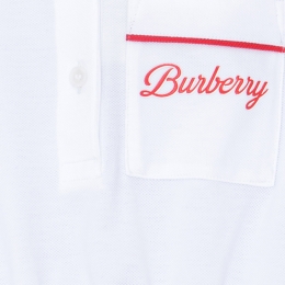 ◆키즈◆23SS 여성 로고 포켓 카라 원피스 화이트 8059352