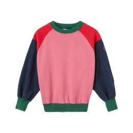 ◆키즈◆25FW 키즈 틱탁토 컬러블락 스웻셔츠 멀티컬러 B225AC046 991