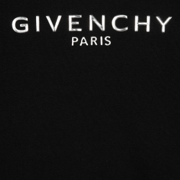 ◆키즈◆21FW 키즈 로고 프린트 맨투맨 블랙 H25241 09B