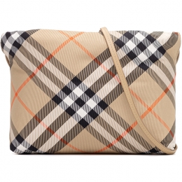 ◆키즈◆25SS 키즈 체크 파우치 숄더백 베이지 8096210