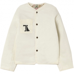 ◆키즈◆23SS 키즈 화이트 플라워 리버시블 자켓 멀티 S23059 221BA