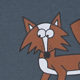 ◆키즈◆22FW 여성 올 오버 폭스 팬츠 다크블루 8R6P20 Z0604 619MC